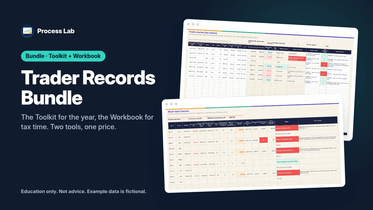 Trader Records Bundle preview